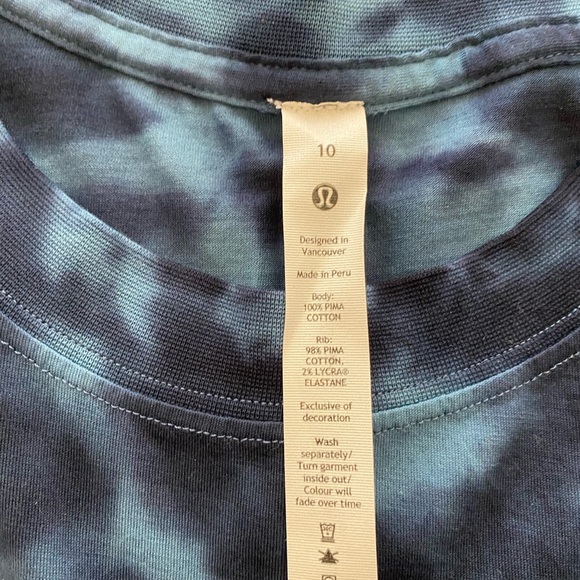 Lululemon Tie Die Tank - Picture 4 of 8